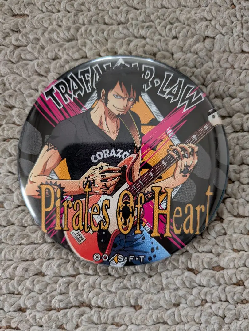 ワンピース ロー 缶バッジ MUSIC 剣豪 ONE PIECE - ワンピース 剣豪 輩 缶バッジ ブルック シャンクス