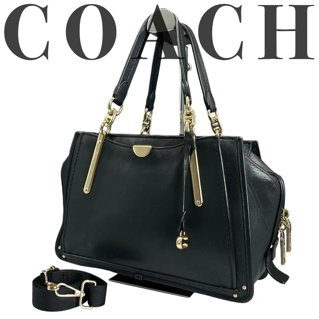 【美品☆希少モデル】コーチ ドリーマー ハンドバッグ 2way モザイク COACH - コーチ ドリーマー29 ウィズ リベット 2WAYハンドバッグ
