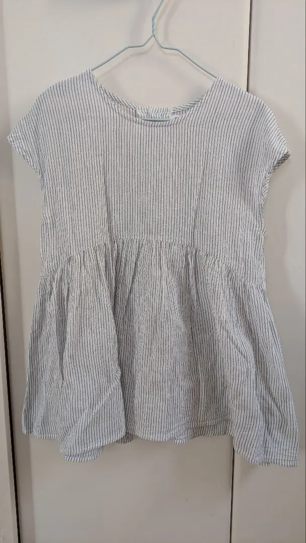 Thumbnail of Striped short-sleeved top, size 130