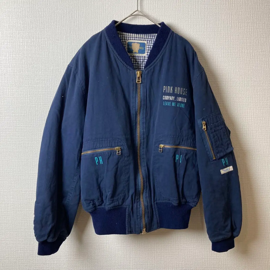 80s PINKHOUSE フライトジャケットタイプ ブルゾン 2025年最新】PINK HOUSE MA-1・フライトジャケットの人気