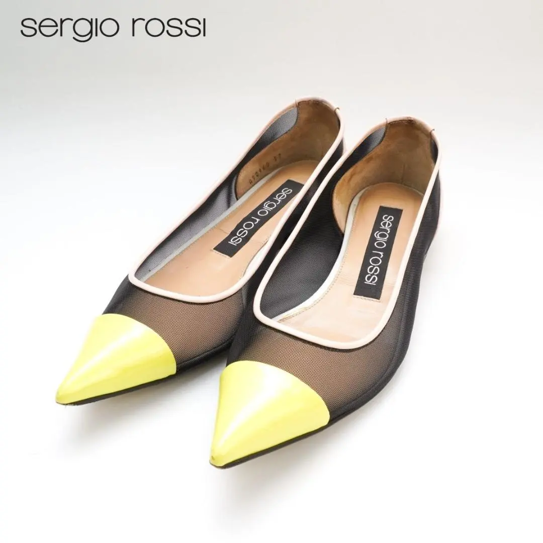 Rakutao正規品❣️新品未使用 sergio rossi パンプス パンプス ブラック ハイヒール: 80mm, sr Twenty Buckle - Pumps