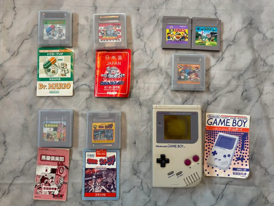 Thumbnail of Set of 7 Game Boy Software (First Generation)