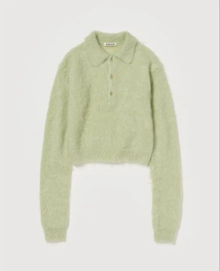 AURALEE BRUSHED SUPER KID MOHAIR 針織衫 的縮圖