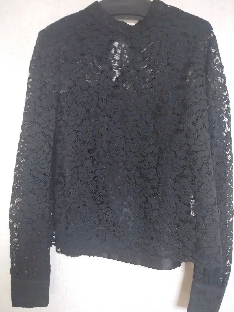 Thumbnail of New, Unused, with Tag: Lounge Dress Code Lace Blouse with Inner