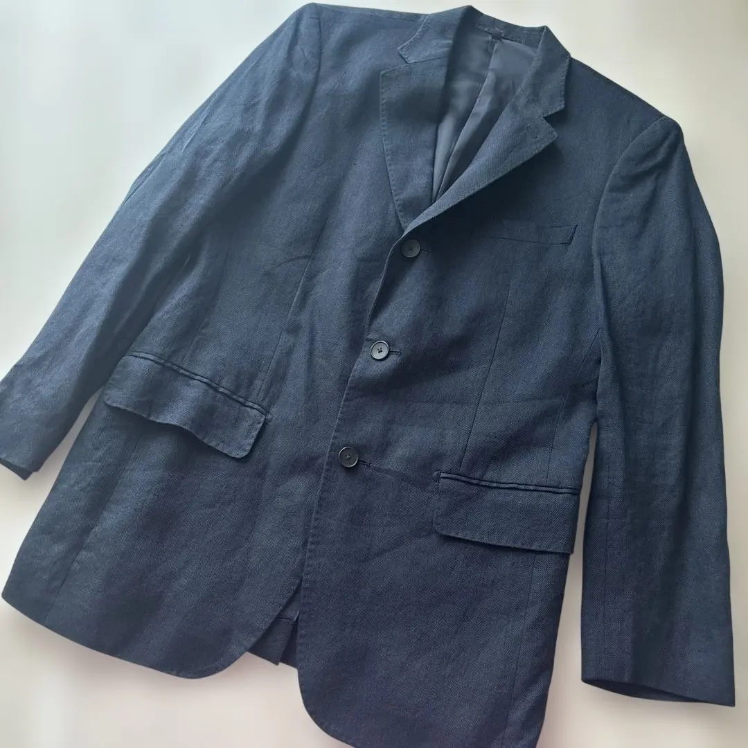 Thumbnail of Uniqlo Dark Navy Tailored Jacket
