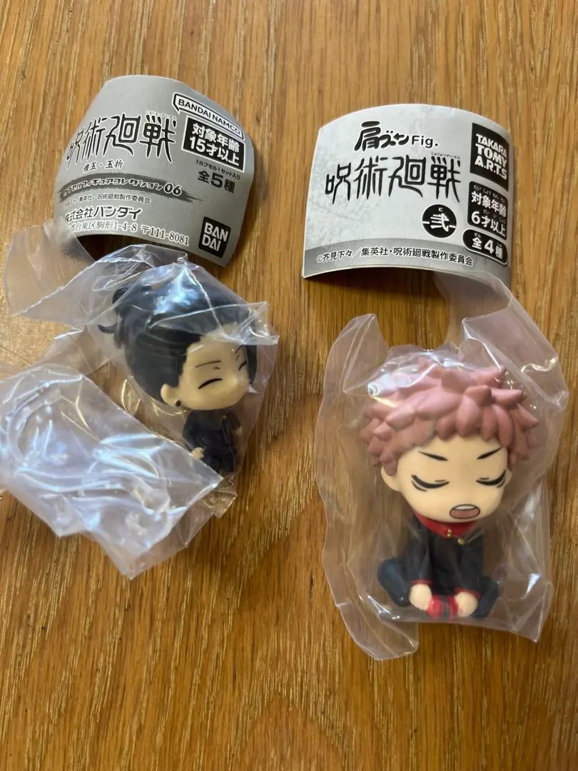 Thumbnail of Jujutsu Kaisen Figure 2-piece Set: Yuji Itadori Katazun & Suguru Geto Gacha Capsule Toy