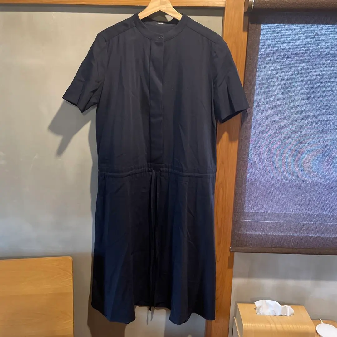 二子玉)ジル サンダーネイビー JIL SANDER NAVY コットン