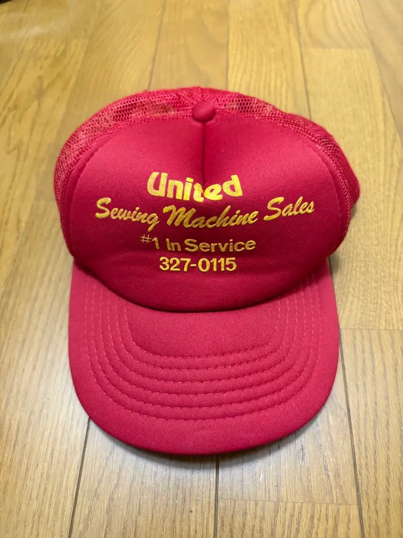 卡車帽 紅色 的縮圖