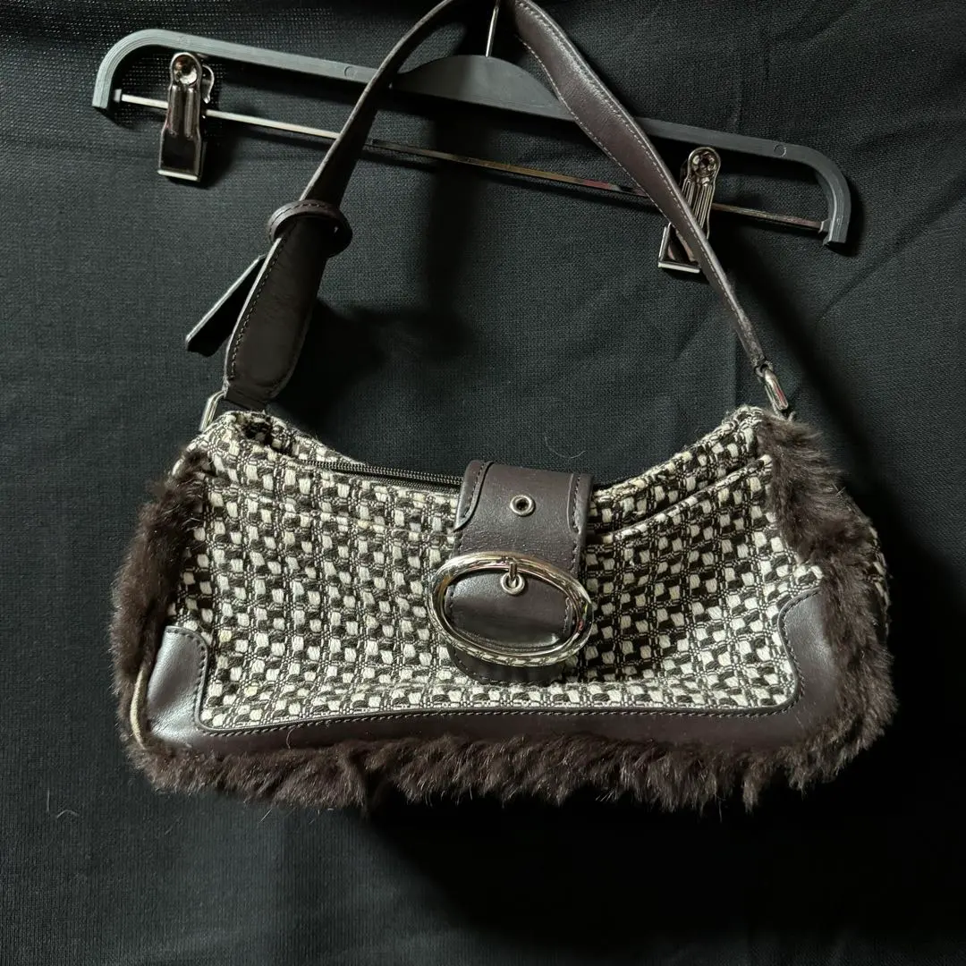 Thumbnail of Heisei-era Gyaru, Y2K, Grunge, Fur, Back, Handbag, 00s