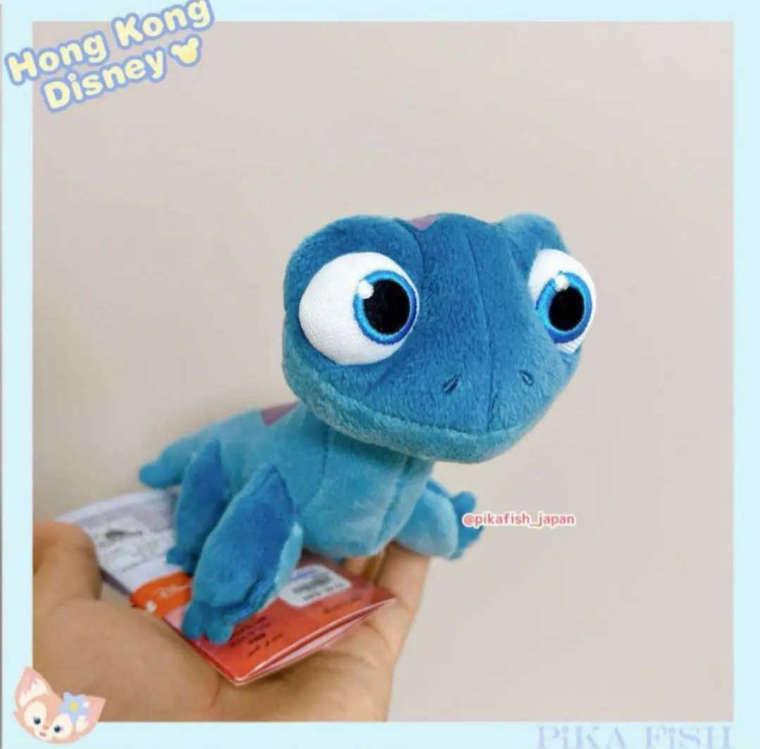 【日本未入荷】サラマンダー香港ディズニーアナ雪キーチェーン サラマンダー ぬいぐるみキーホルダー キーチェーン アナと雪の