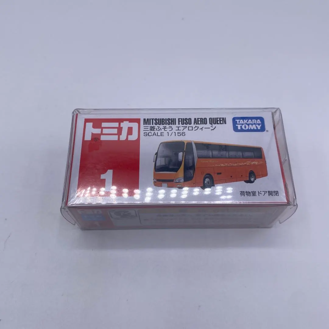 Thumbnail of [New, unopened, unused] Tomica NO.1 Mitsubishi Fuso Aero Queen - out of production