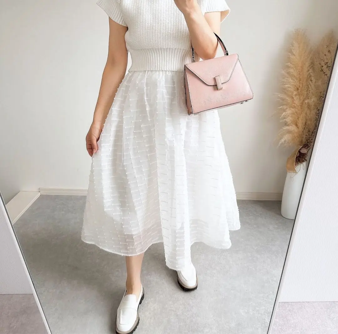 秋冬春　人気　SONO ソーノ　ロングスカート　花柄　フラワープリント　黒　М 花柄ロングスカート フラワープリント スカート[品番