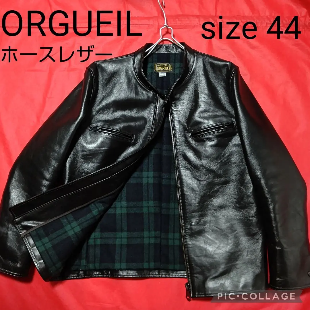 2025年最新】オルゲイユ メンズ レザージャケット・ライダースの