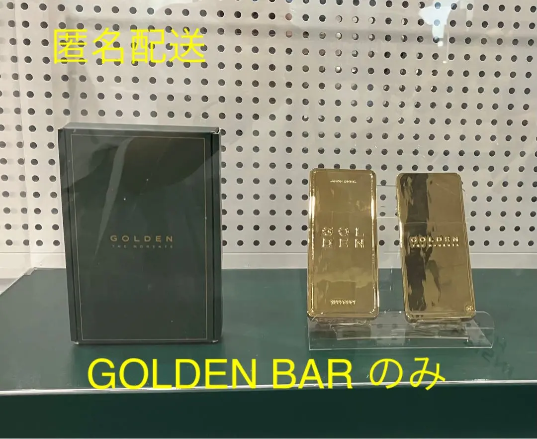 【希少】トレカ付き BTS ジョングク ソウル 展示会 ゴールデン バー 希少】トレカ付き BTS ジョングク ソウル 展示会 ゴールデン