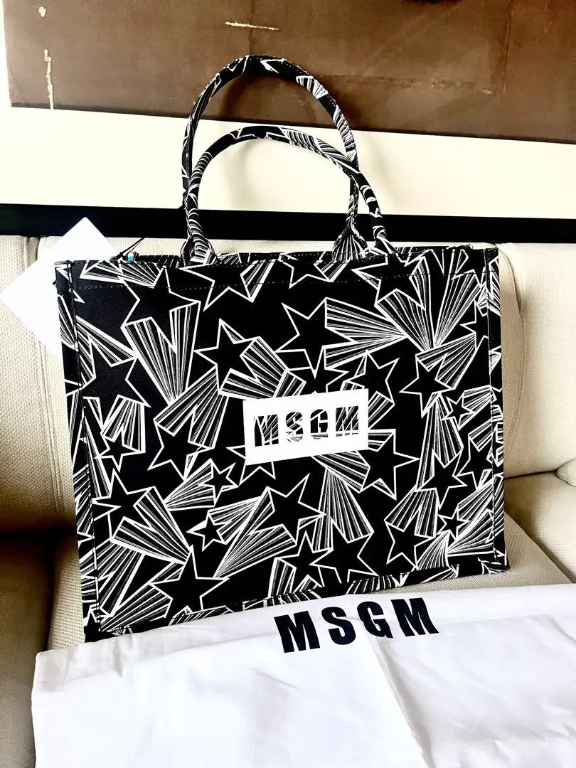 ★MSGM★スモールキャンバストートバッグ 2025年最新】エムエスジーエム MSGM トートバッグの人気アイテム