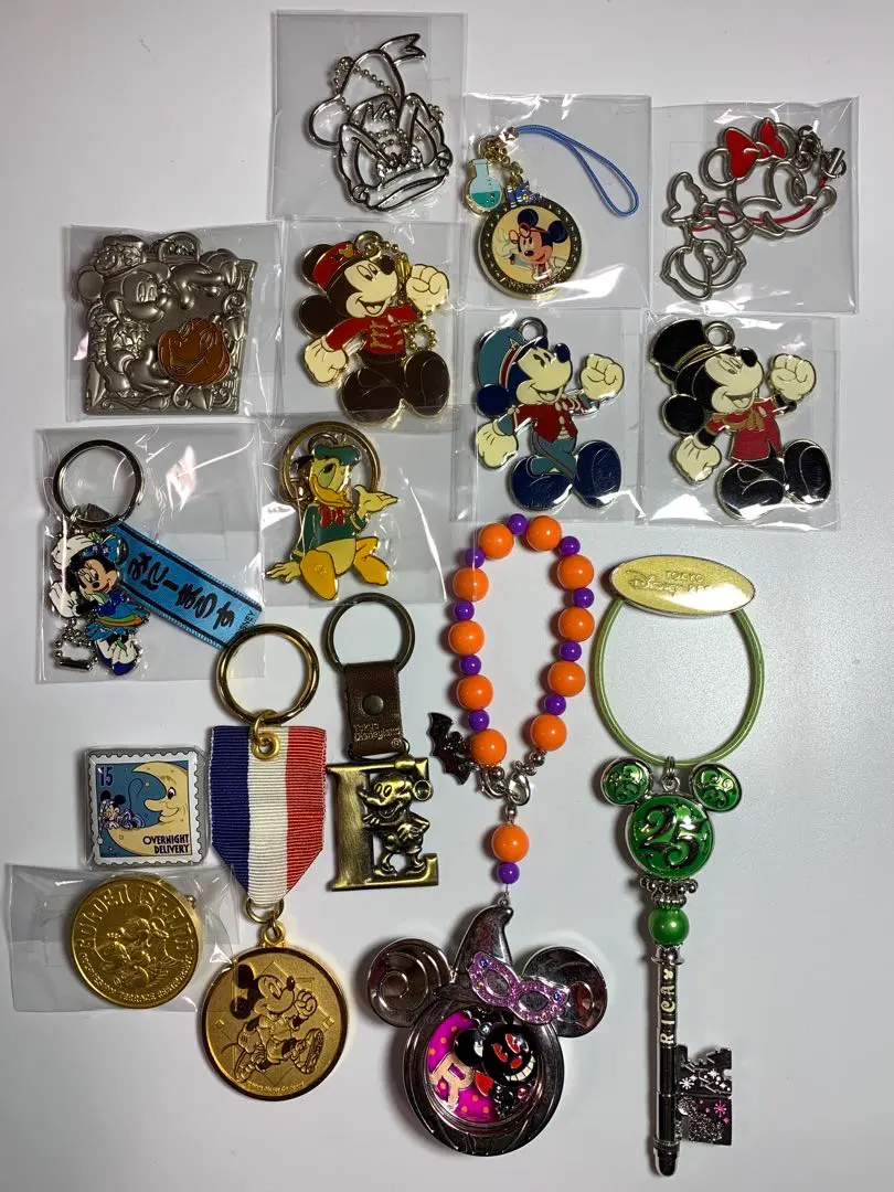 Thumbnail of Disney Keychains, Badges, Ball Chains, etc. - Bundle Set