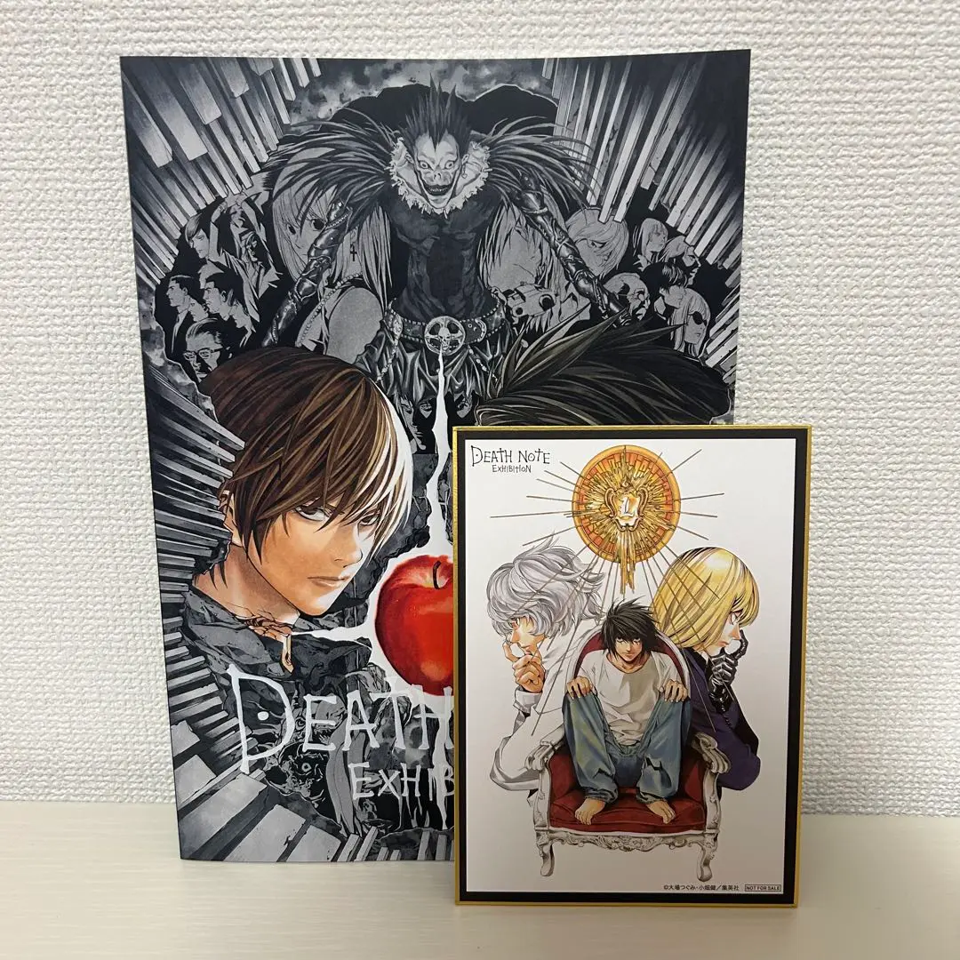 DEATH NOTE EXHIBITION アクスタ10種　パンフセット DEATH NOTE EXHIBITION アクスタ10種 パンフセット