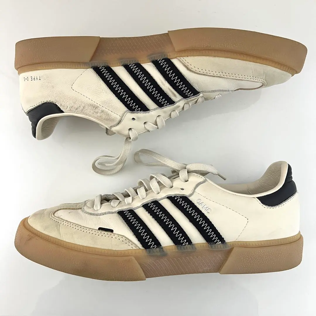 【週末値下げ】adidas×OAMC 別注TYPE O-8 adidas OAMC Type O-8 Cloud White Black Gum Sneakers Shoes US
