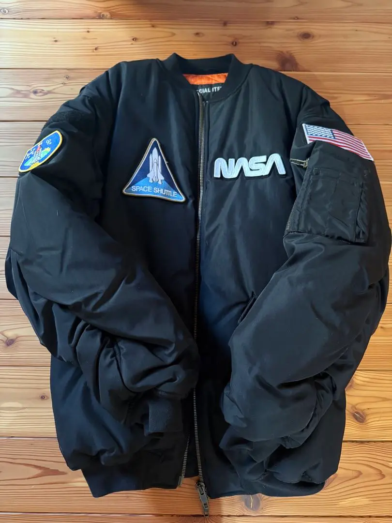 BALENCIAGA 21AW NASA ボンバージャケット 美品 正規品 wine-king_2777700000000754