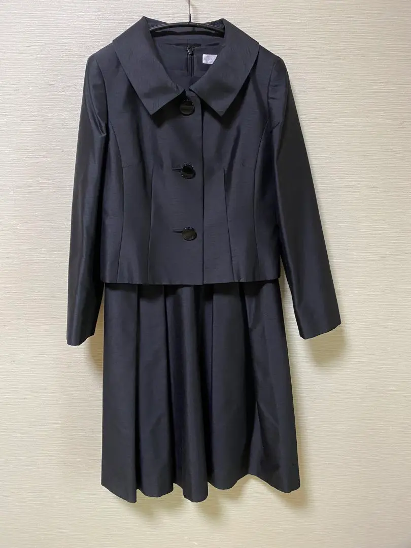 NINA RICCI インポートクラシック 古着 ストライプ スカートスーツ上下 NINA RICCI インポートクラシック 古着 ストライプ スカート