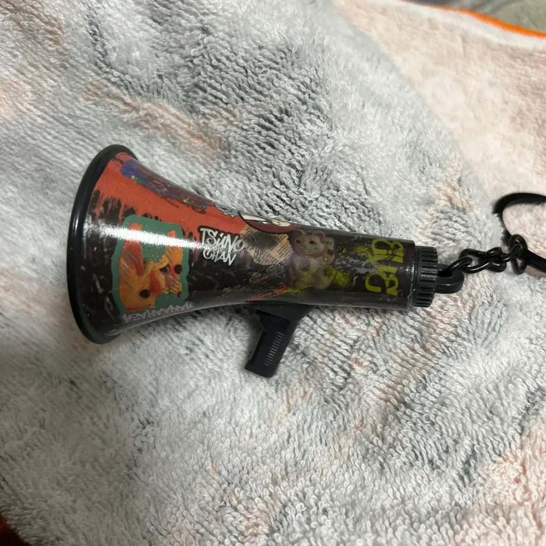 Eve 花嵐 銀テ タオル ラババン メガホンキーリング 拡声器 Amazon.co.jp: Eve 花嵐 ライブグッズ メガホン 拡声器