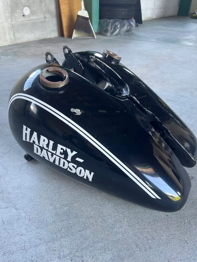 ショベル分割タンク　78s FXS ハーレー ショベル 見逃せ 5ガロンタンク 分割タンク