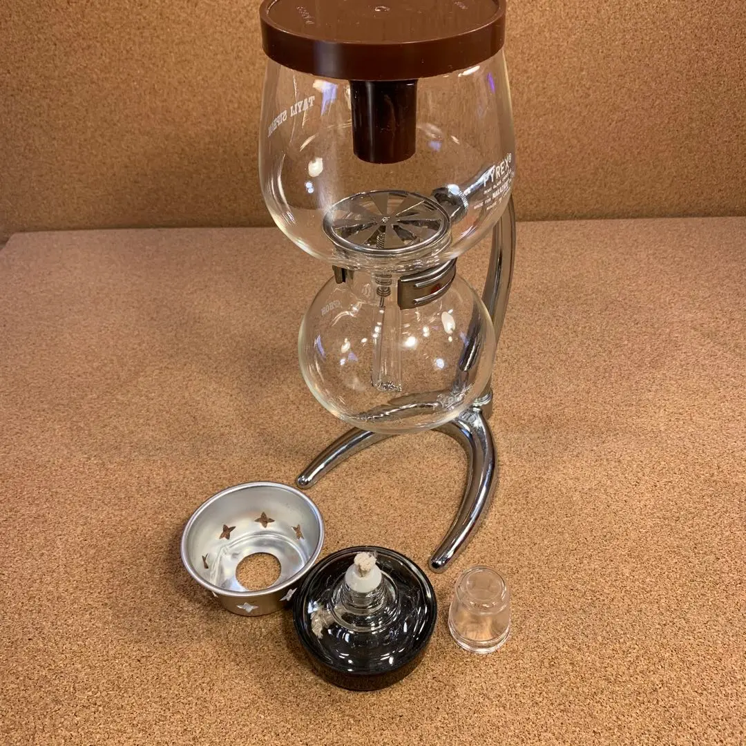 新品 PYREX SIPHON パイレックス コーヒーサイフォン Pyrex coffee siphon/食器 tableware/retro number