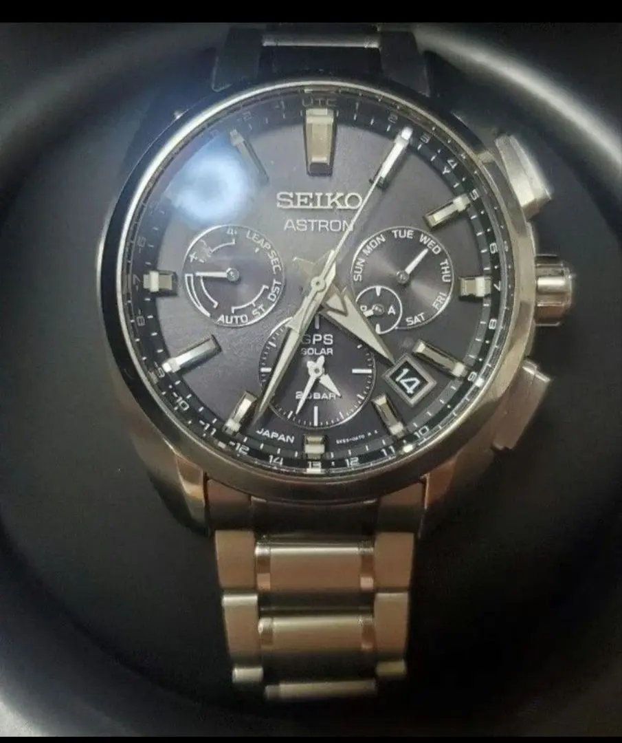SEIKO アストロン SBXC067 5X53 SEIKO Astron SBXC067/5X53-0AV0 Day-date Solar Powered Radio