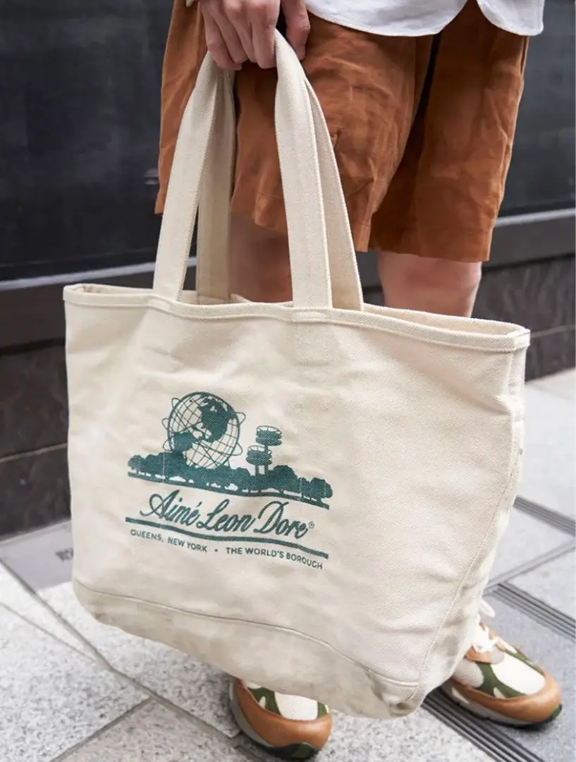Aimé Leon dore エメレオンドレ　トートバッグ　エコバッグ AIME LEON DORE（エメレオンドレ）トートバッグ 紺 サイズ