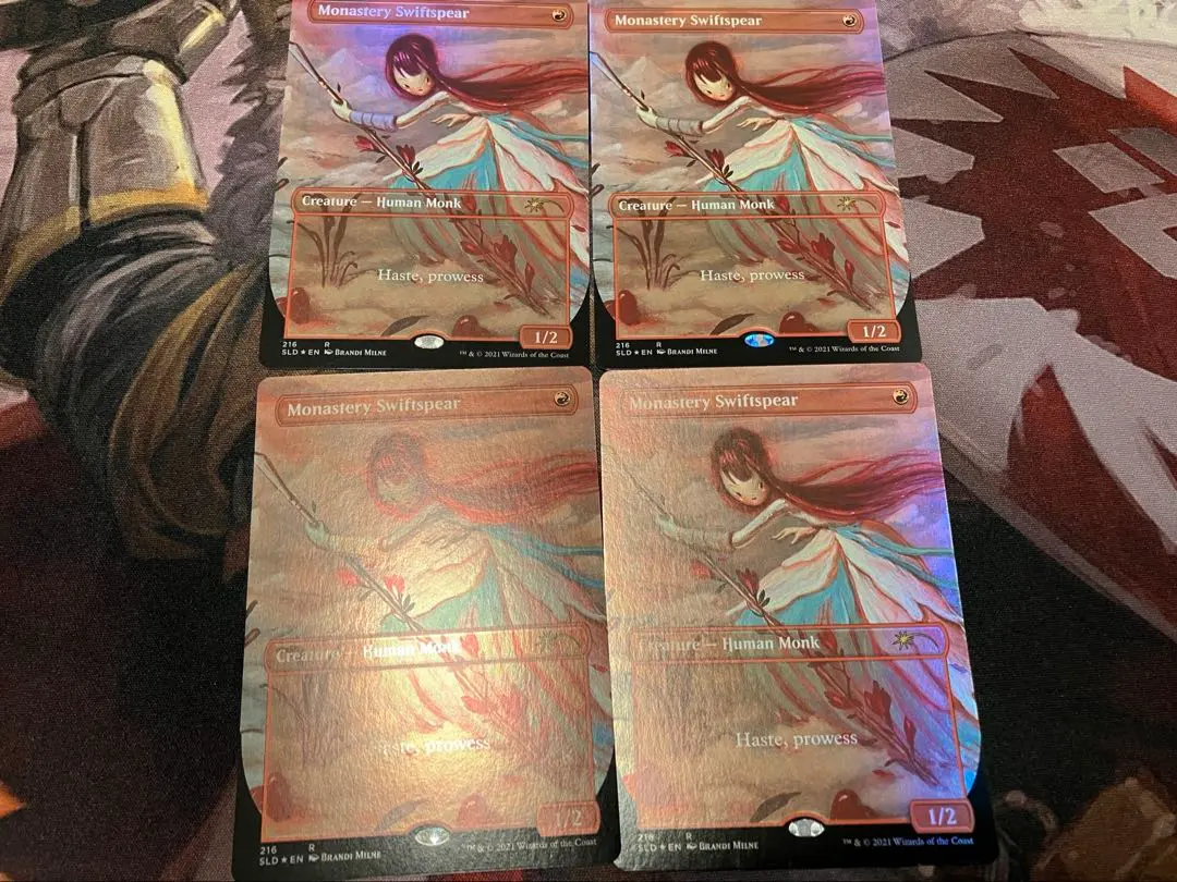 MTG僧院の速槍 Foil 4枚セット 初版 日本語 MTG僧院の速槍 Foil 4枚セット 初版 日本語 - メルカリ
