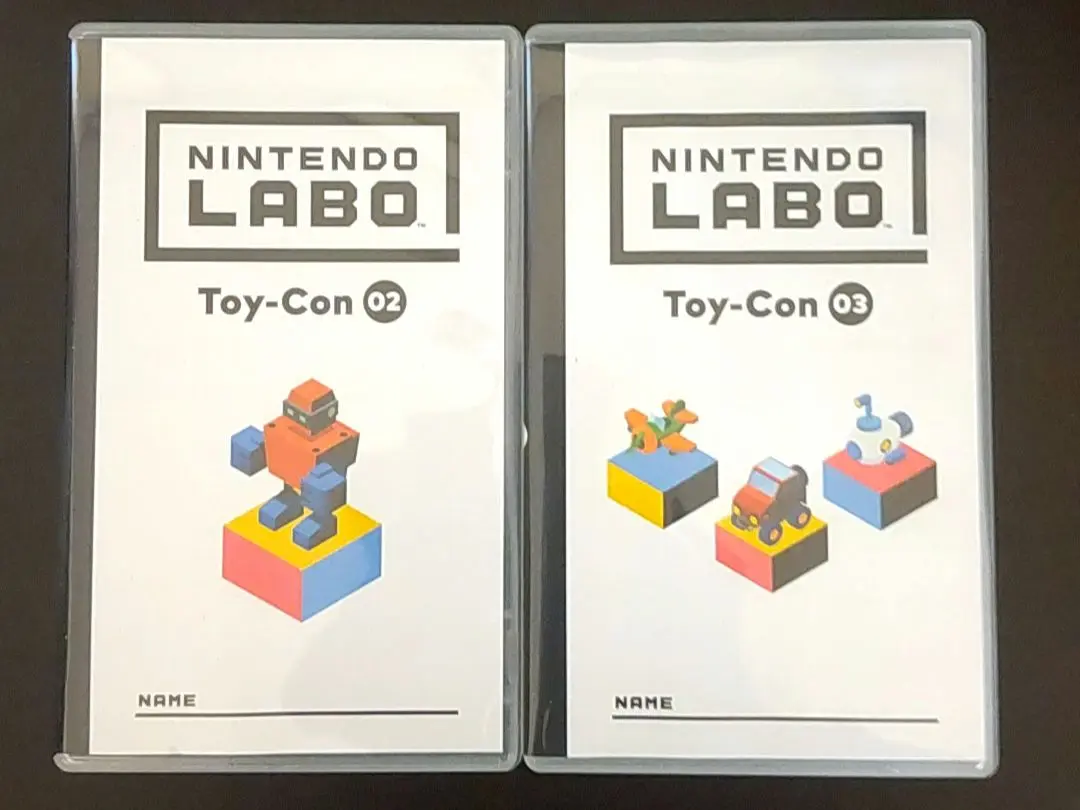 開封のみ 未使用Nintendo Labo Toy-Con 01 + 03セット Nintendo Labo Toy-Con 02: Robot Kit - Japanese Version