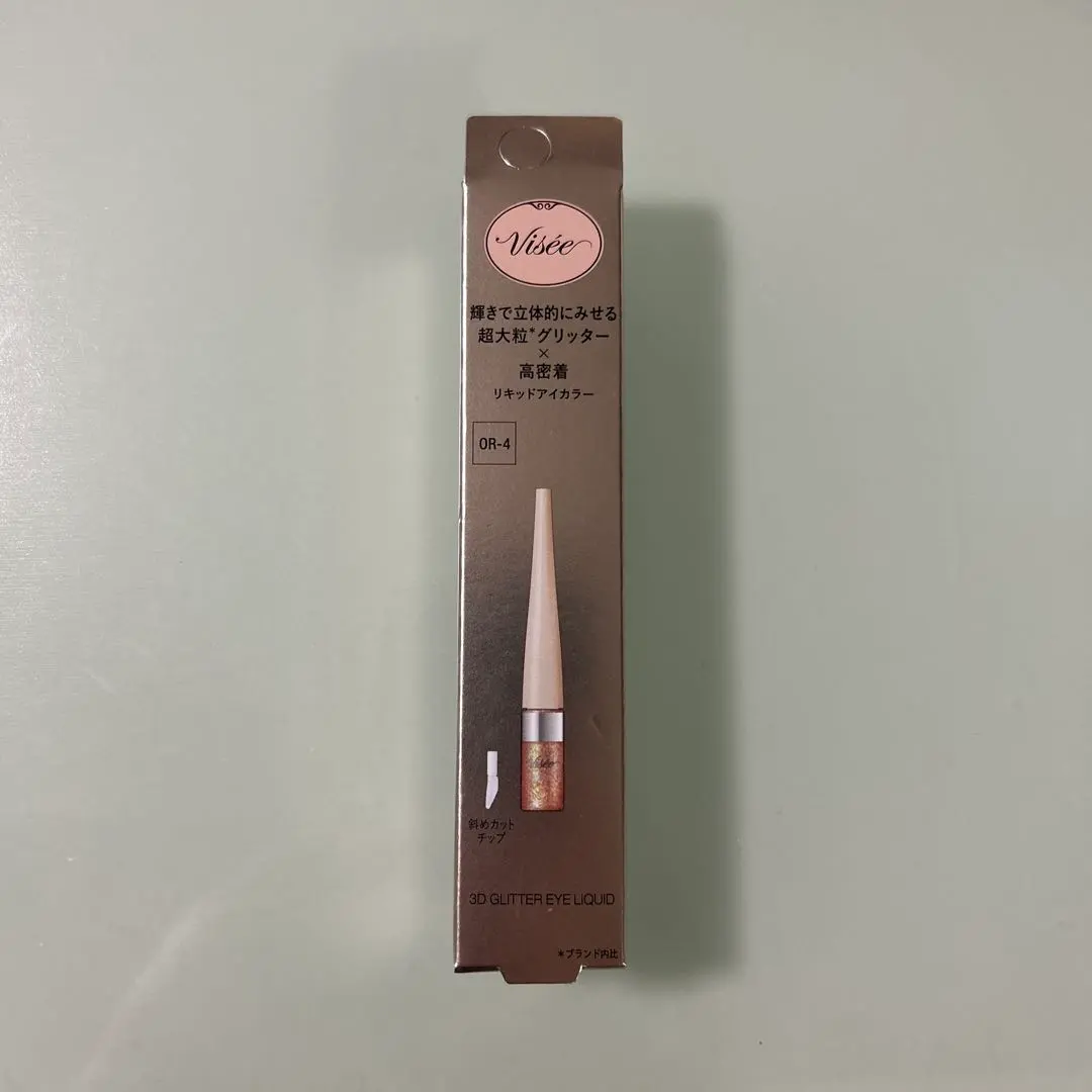 Thumbnail of Visee 3D Glitter Liquid Eye Color OR-4 Orange Gemmy