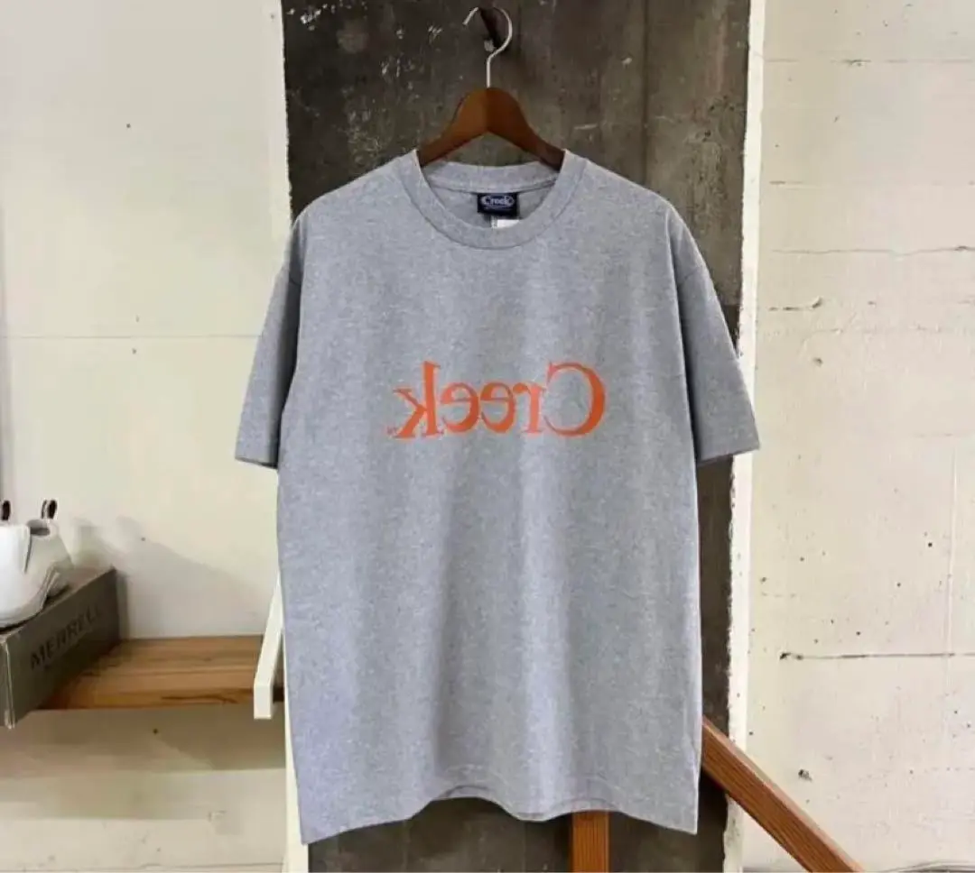 【海老フライです】Creek Anglers Device ロゴT M Creek Angler's Device S/S Logo Tee 【L】 - メルカリ