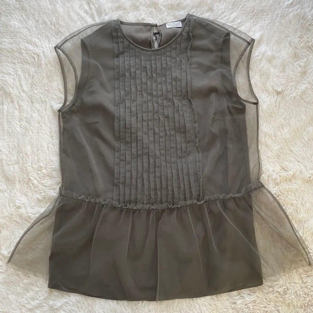 ブルネロクチネリ BRUNELLO CUCINELLI ノースリーブ　トップス ノースリーブ BRUNELLO CUCINELLI(ブルネロクチネリ) ニット