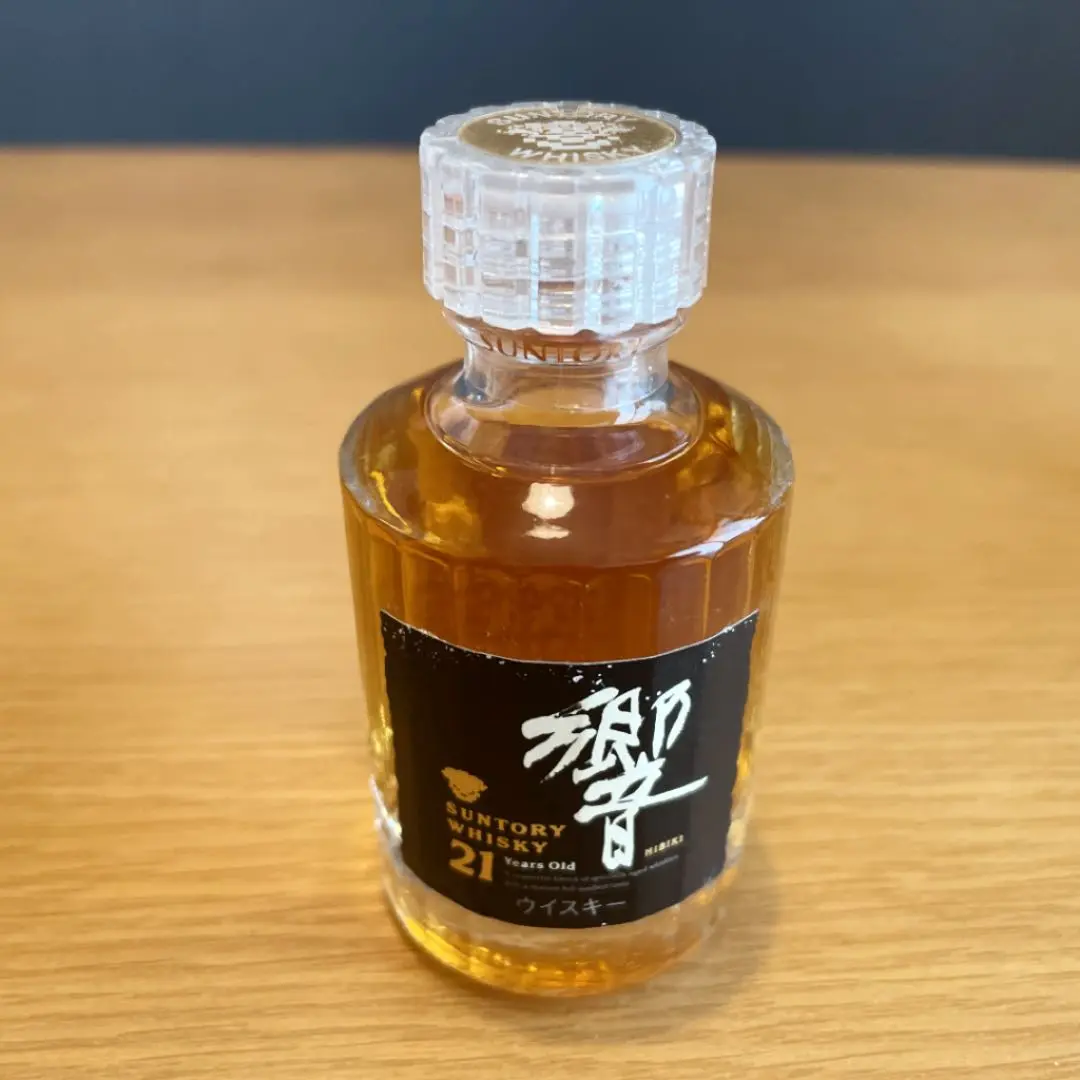 【新品未開封】響　ミニボトル　50ml 未開封品 サントリー 響 12年 旧ラベルミニチュアボトル 50ml
