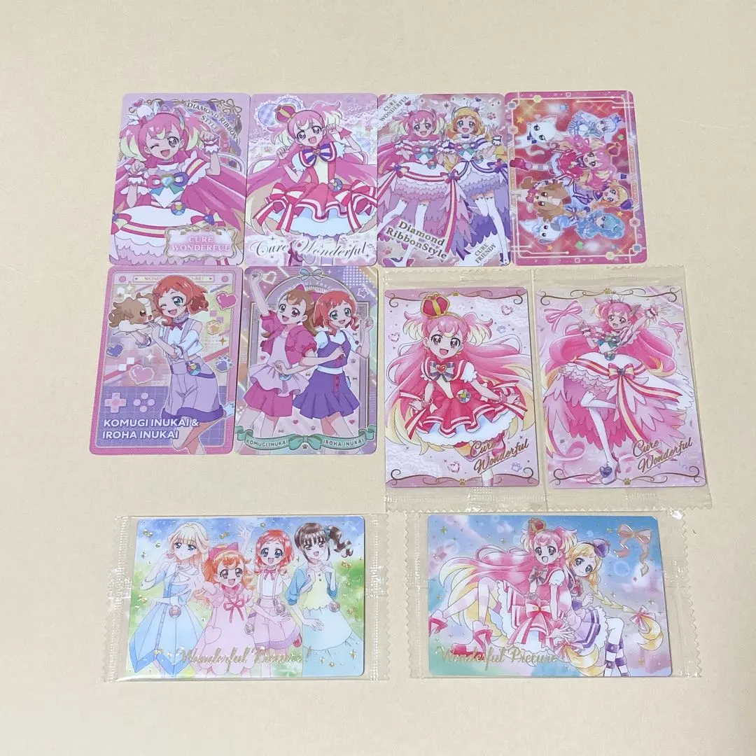 Thumbnail of Cure Wonderful, Komugi Inukai, wafer, gummy card