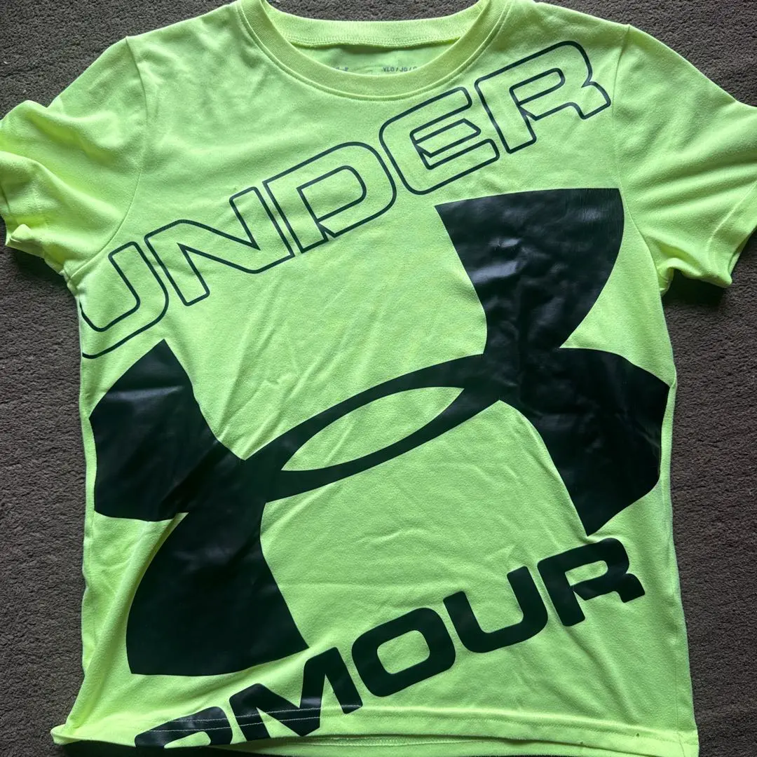 Thumbnail of Under Armour Fluorescent Yellow T-shirt YLG