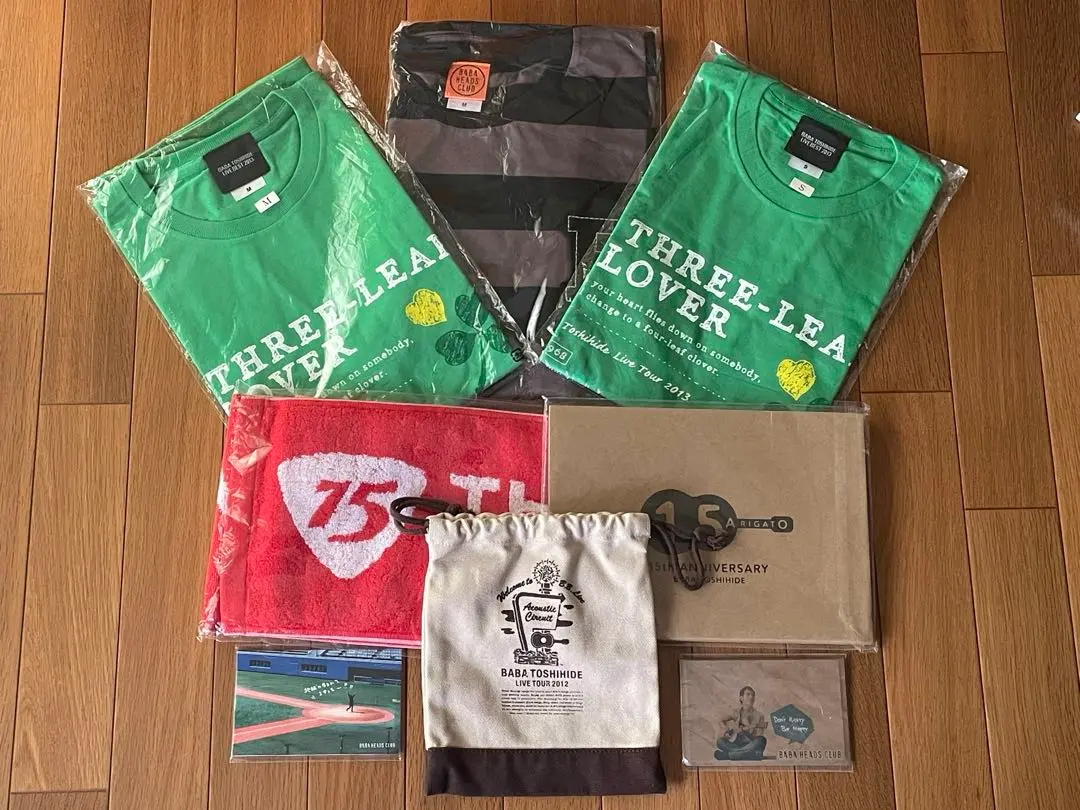 馬場俊英　ライブツアーグッズ　Tシャツ　フォトブック　タオル GOODS】CLIMAX BAND LIVEグッズご紹介｜BABA HEADS CLUB (BABA
