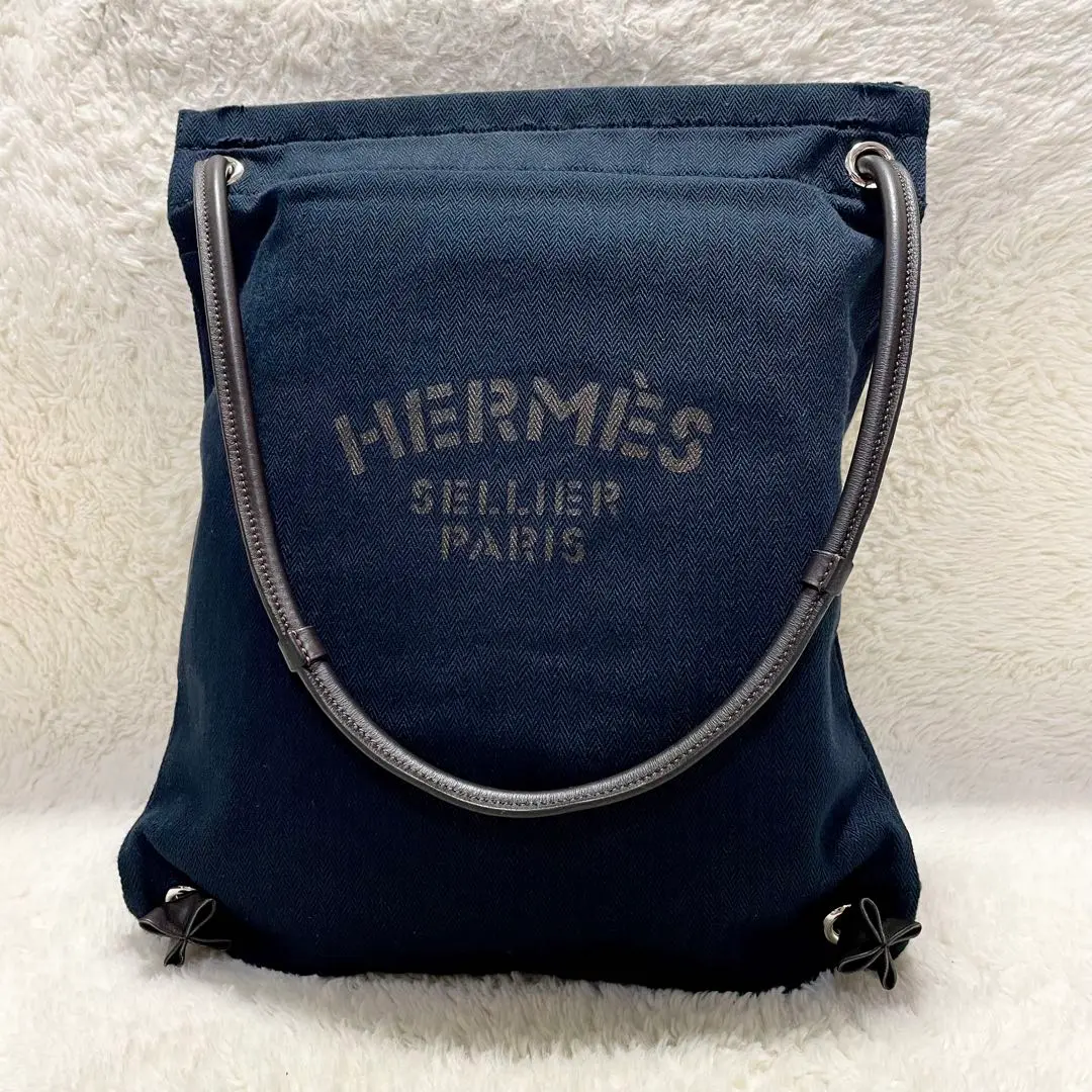 お値下げ☆HERMES エルメス アリーヌ 大 エルメスアリーヌ PM オレンジ ユニセックス トワルシェブロン