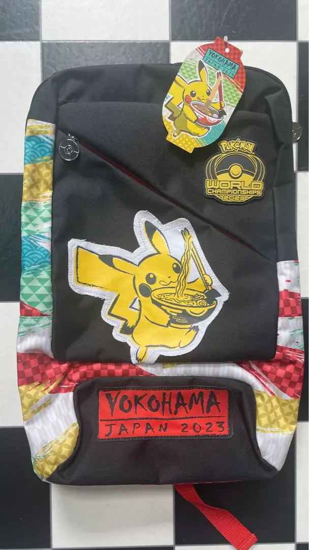wcs ポケモン 横浜　選手限定　リュック　2023 ポケットモンスター ピカチュウ WCS 横浜 2023 リュック バック