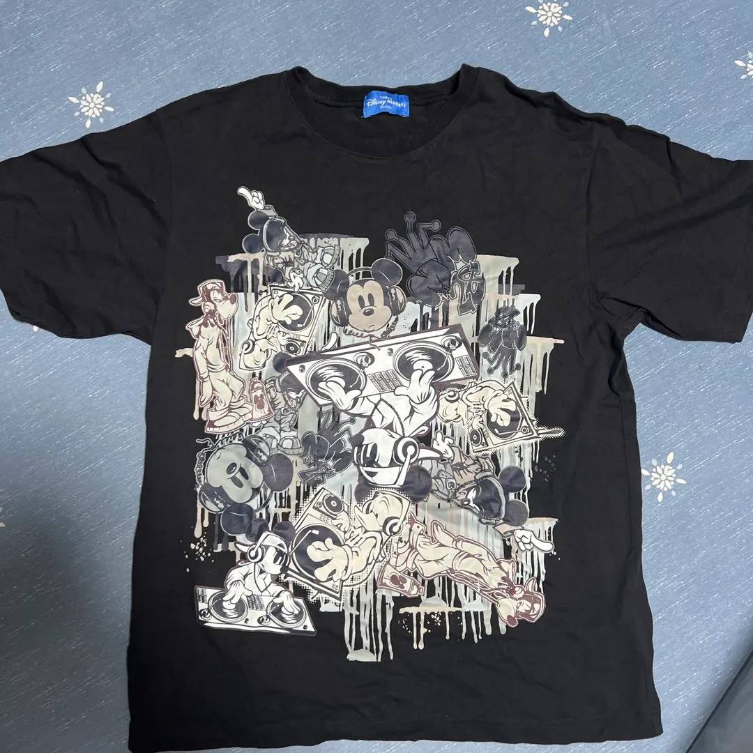 Thumbnail of Tokyo Disney Resort Mickey T-shirt L size Black