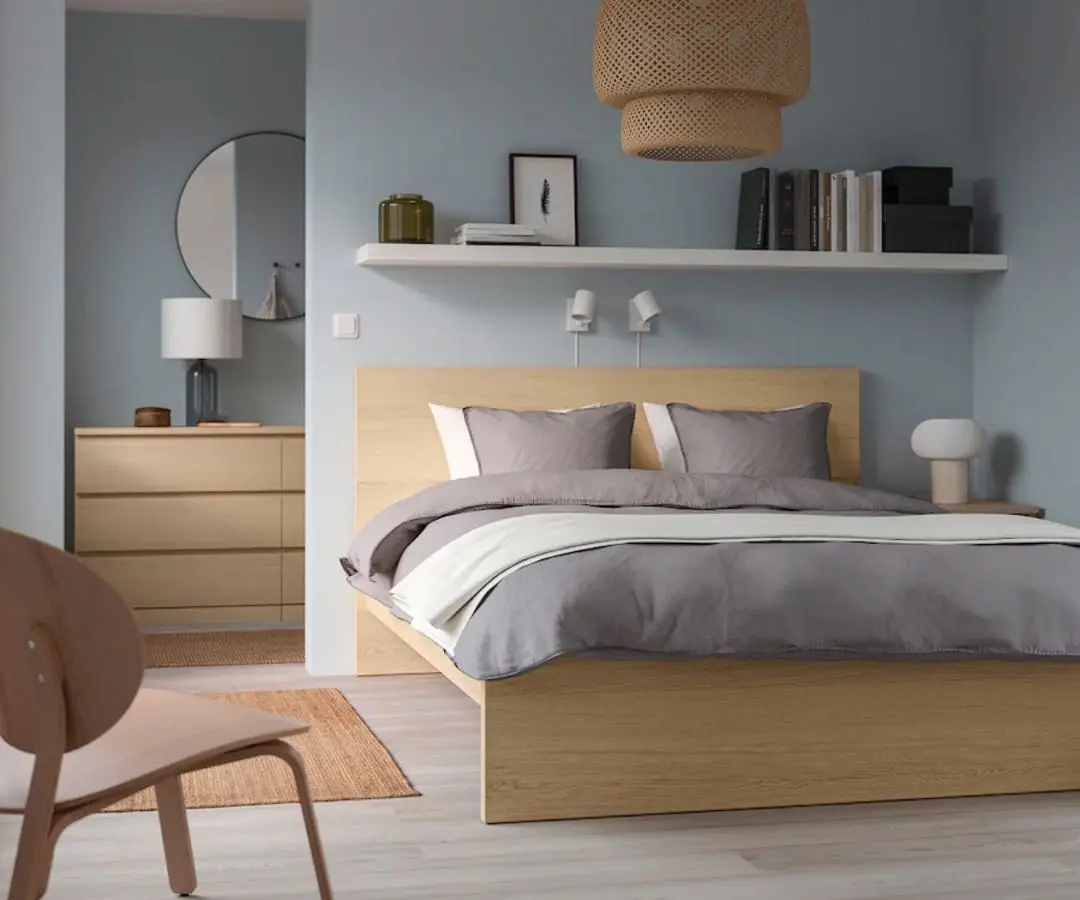 IKEA - 引き取り限定 中古 IKEA ベッド フレーム クイーン