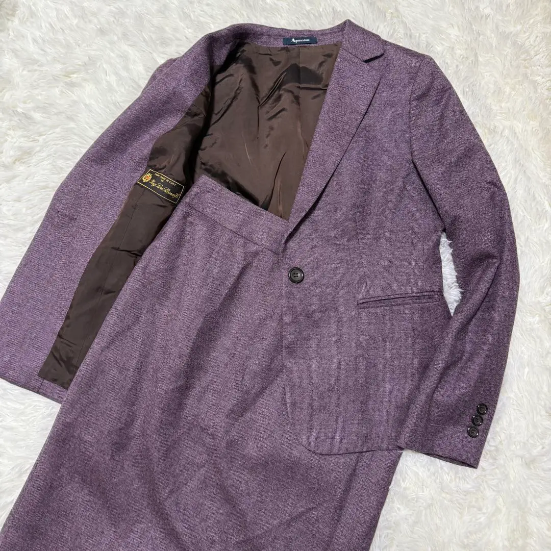 【あんな】アクアスキュータム　セットアップ（ロロピアーナ生地） 2025年最新】アクアスキュータム Aquascutum ロロピアーナの人気