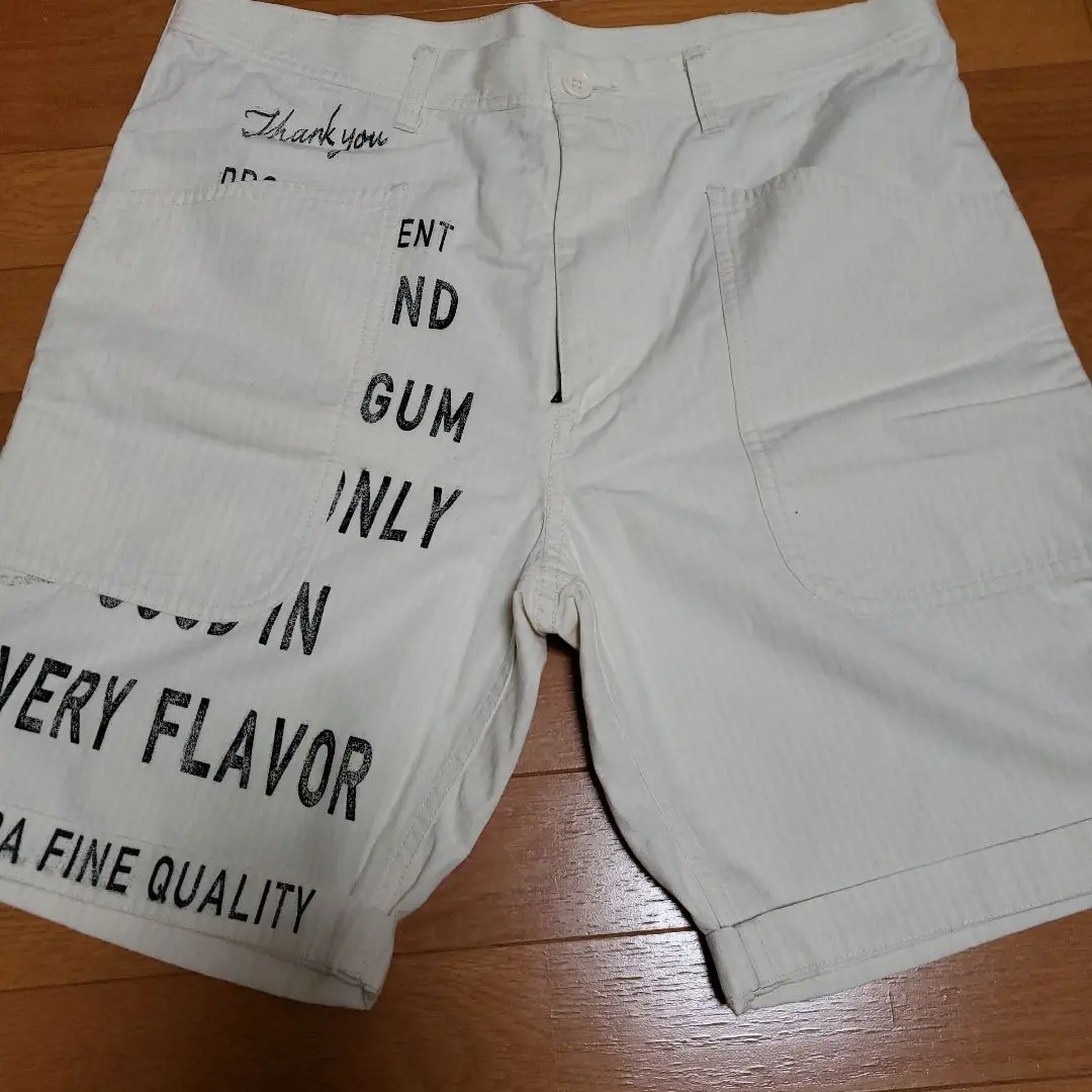未使用品・BY GRAD HAND】メンズハーフパンツ ショートパンツ