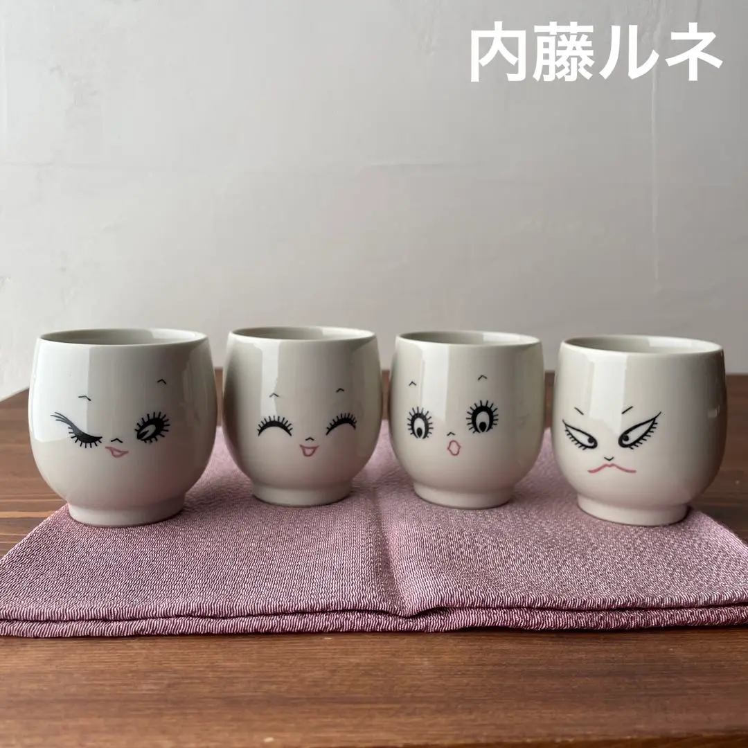 内藤ルネ　mochan サル　陶器 内藤ルネ mochan サル 陶器