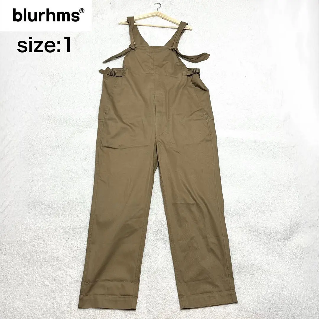 希少 美品 blurhmsブローケン クロス オーバーオール カーキ 2025年最新】blurhms オーバーオール・つなぎの人気アイテム