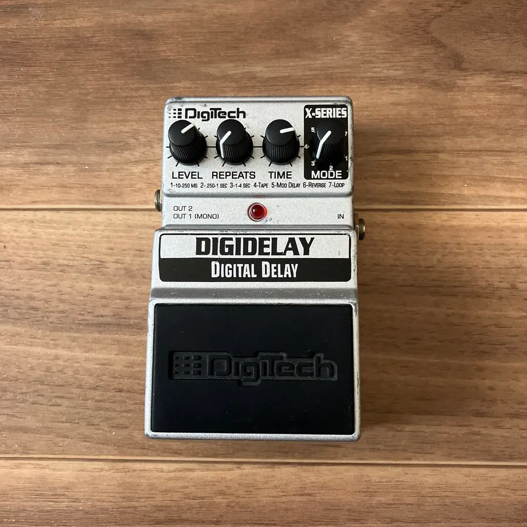 DigiTech DIGIDELAY ディレイ　ジャンク　動作未確認 Repair] DigiTech DIGIDELAY. no effect applied. - YouTube
