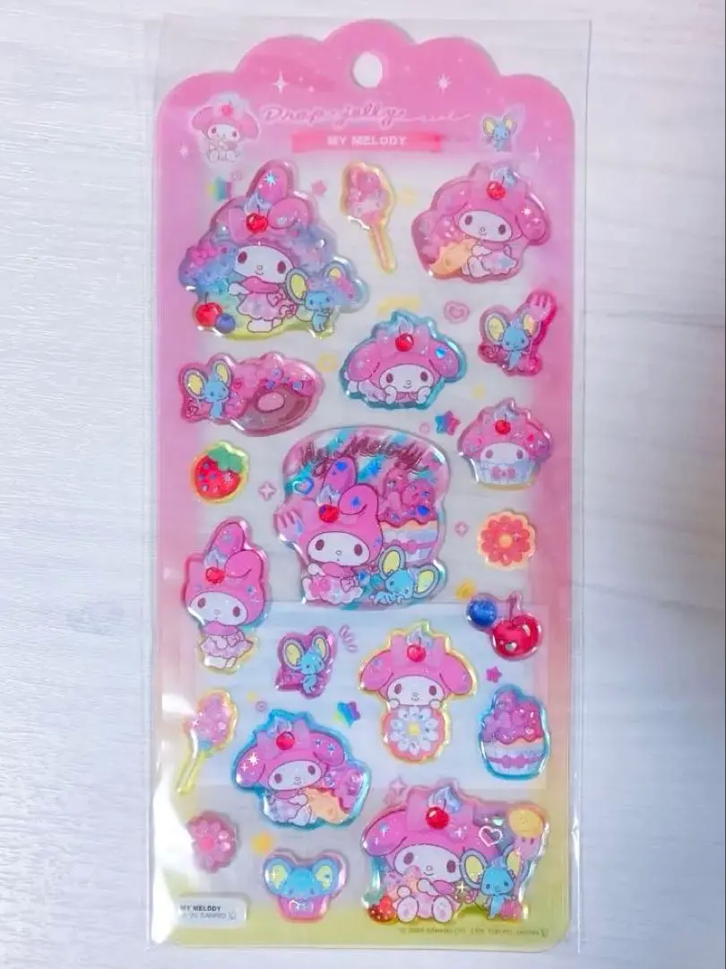 Thumbnail of My Melody Drop Jelly Stickers