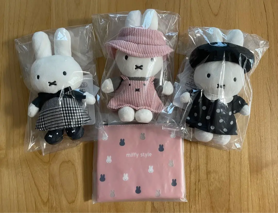 miffy ミッフィー モノトーン ぬいぐるみ 有楽町 ミッフィースタイル 有楽町 モノトーン ぬいぐるみ - メルカリ