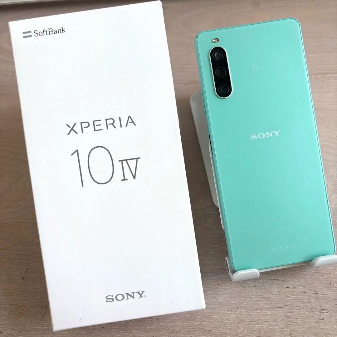 た*か様 Sony Xperia 10 IV ミントグリーン 本体 SDカード付 Xperia 新品未使用 SONY 10 IV SO-52C [Mint/ミント/緑] 本体